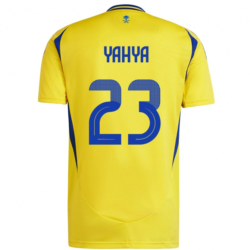 Danxen Kid Ayman Yahya #23 Yellow Blue Home Jersey 2024/25 T-Shirt