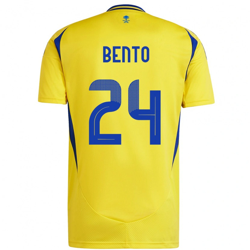 Danxen Kid Bento #24 Yellow Blue Home Jersey 2024/25 T-Shirt