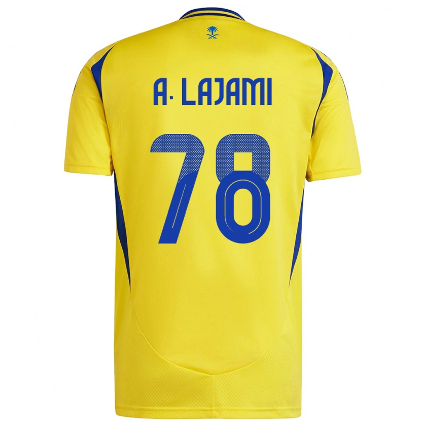 Danxen Kid Ali Lajami #78 Yellow Blue Home Jersey 2024/25 T-Shirt