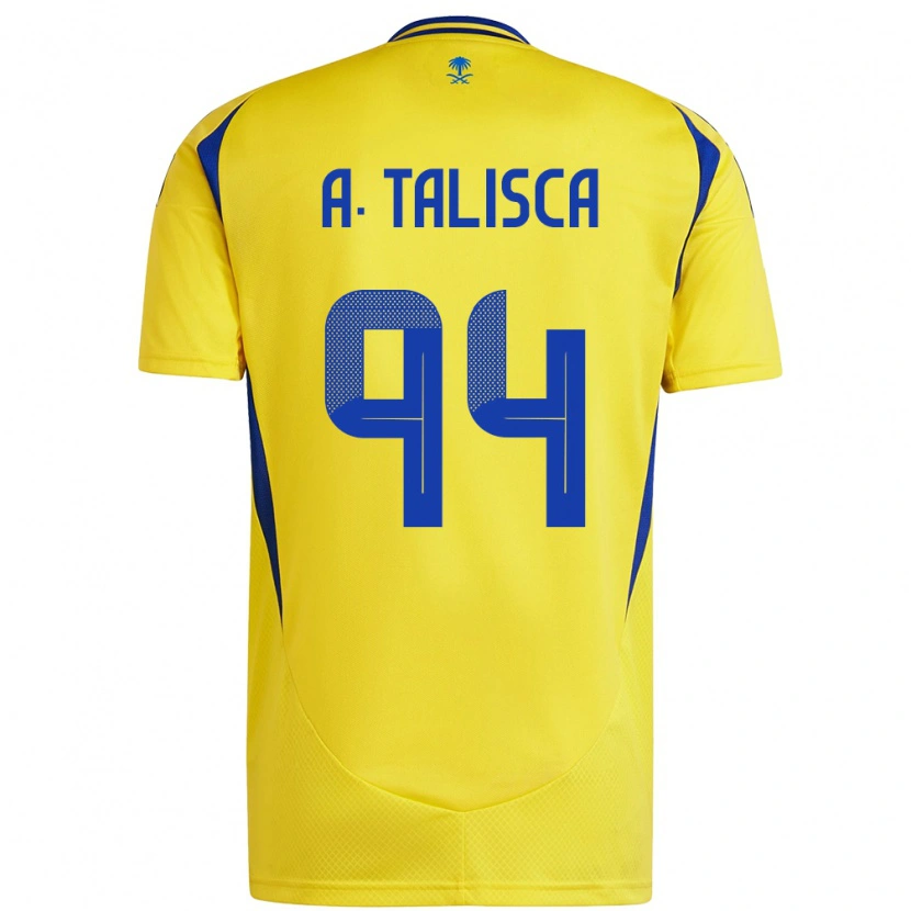 Danxen Kid Talisca #94 Yellow Blue Home Jersey 2024/25 T-Shirt