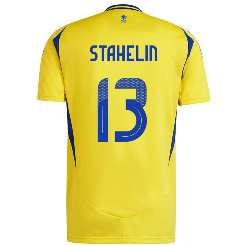 Danxen Kid Izabela Stahelin #13 Yellow Blue Home Jersey 2024/25 T-Shirt