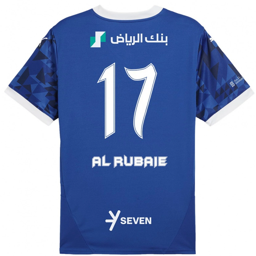 Danxen Kid Mohammed Al-Rubaie #17 Dark Blue White Home Jersey 2024/25 T-Shirt