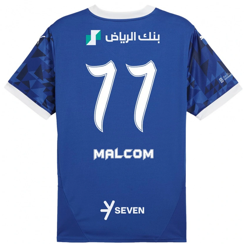 Danxen Kid Malcom #77 Dark Blue White Home Jersey 2024/25 T-Shirt