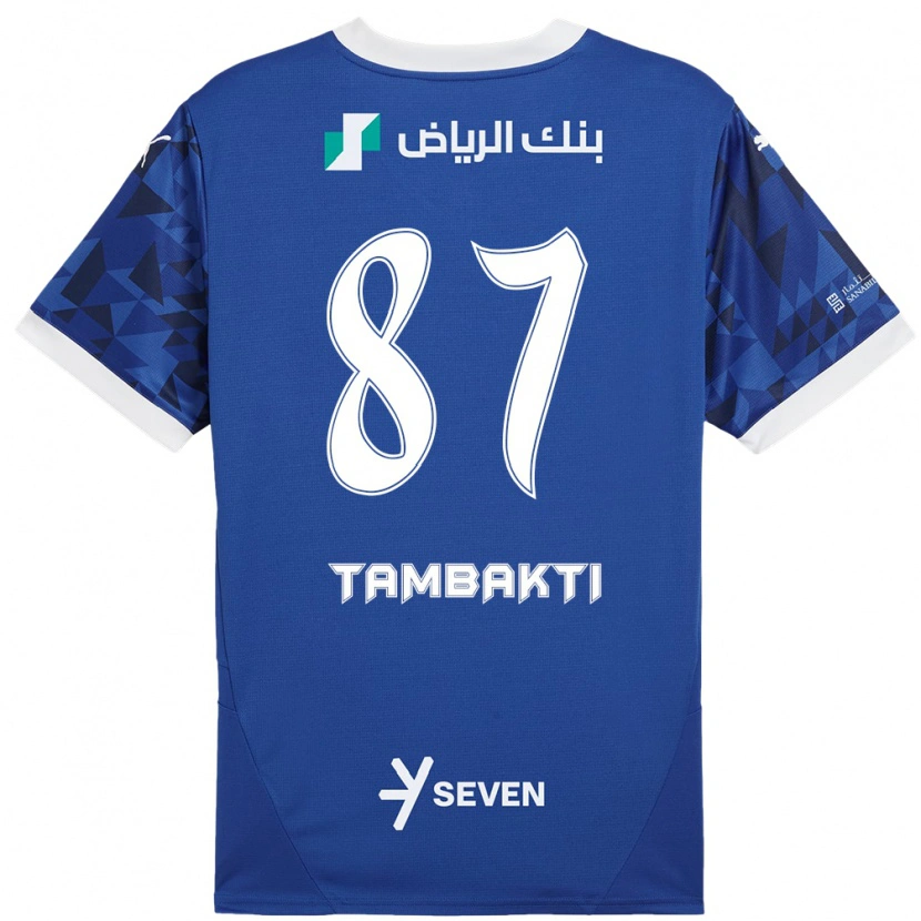 Danxen Kid Hassan Tambakti #87 Dark Blue White Home Jersey 2024/25 T-Shirt