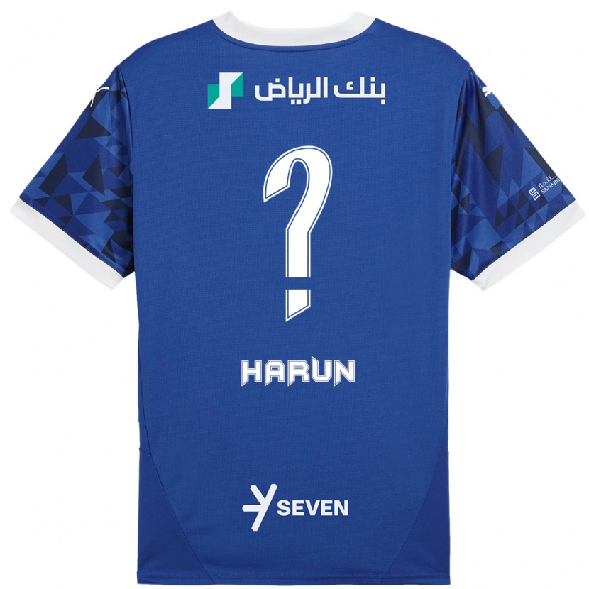 Danxen Kid Saud Harun #0 Dark Blue White Home Jersey 2024/25 T-Shirt