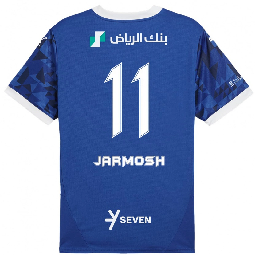 Danxen Kid Abdulaziz Jarmosh #11 Dark Blue White Home Jersey 2024/25 T-Shirt