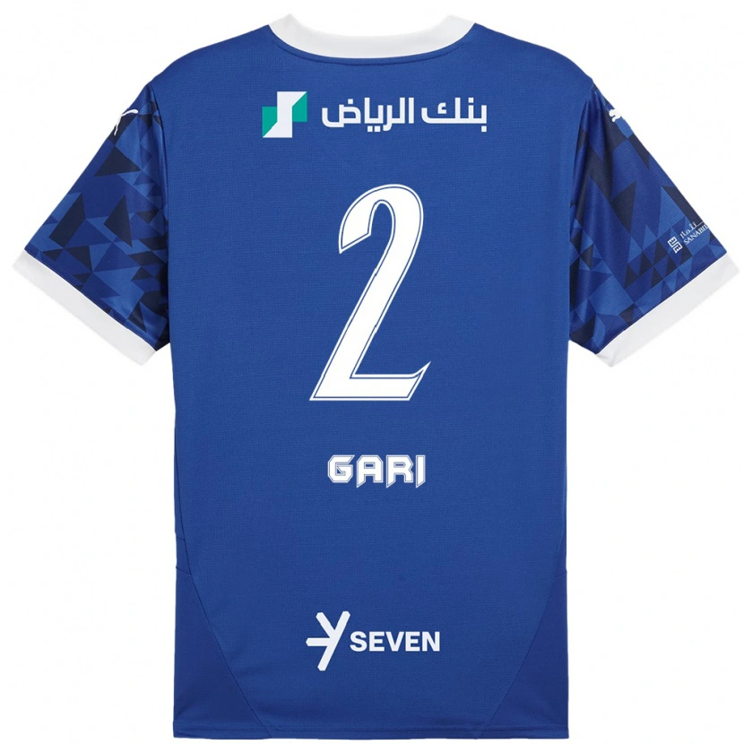 Danxen Kid Fatimah Gari #2 Dark Blue White Home Jersey 2024/25 T-Shirt