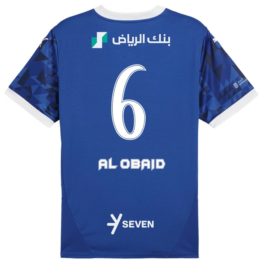 Danxen Kid Lulu Al-Obaid #6 Dark Blue White Home Jersey 2024/25 T-Shirt