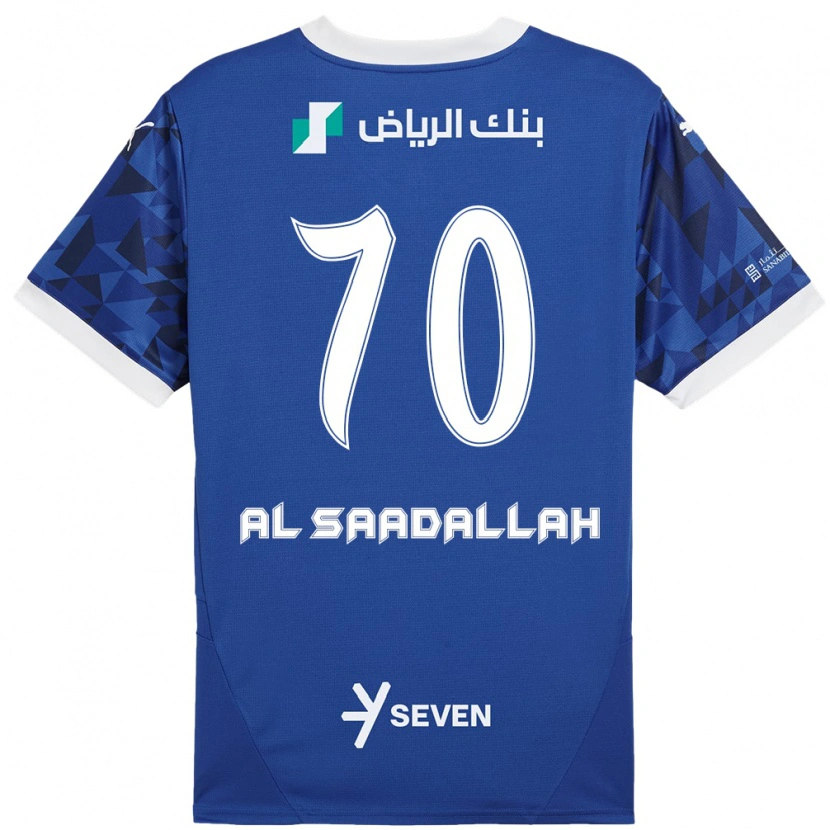 Danxen Kid Hessa Al-Saadallah #70 Dark Blue White Home Jersey 2024/25 T-Shirt