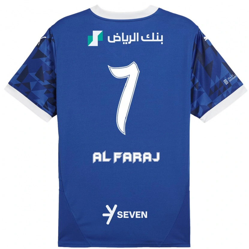 Danxen Kid Salman Al-Faraj #7 Dark Blue White Home Jersey 2024/25 T-Shirt