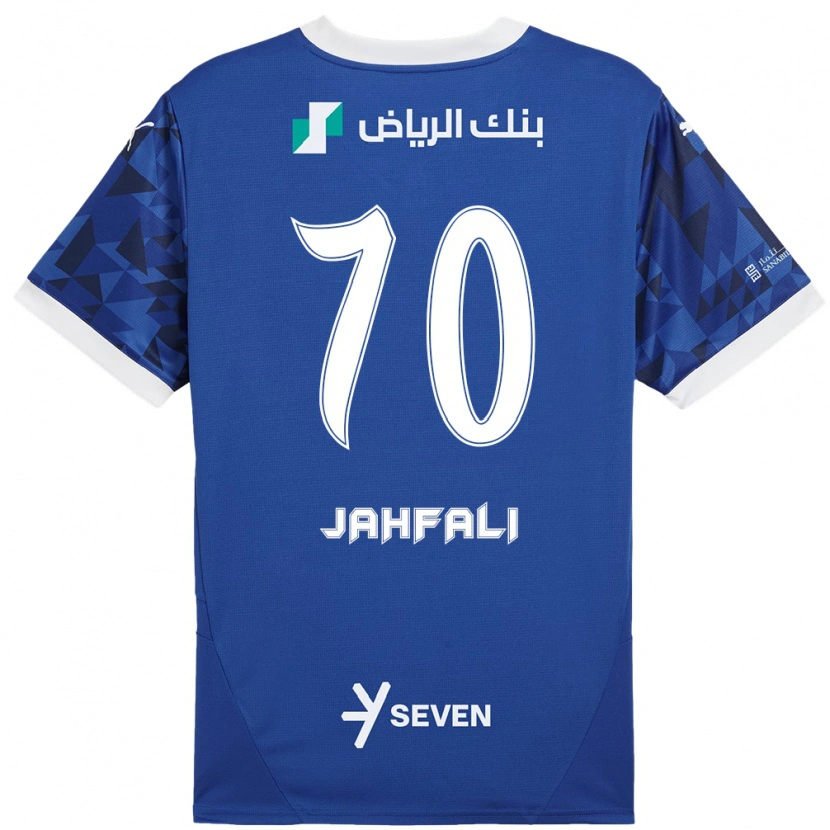 Danxen Kid Mohammed Jahfali #70 Dark Blue White Home Jersey 2024/25 T-Shirt