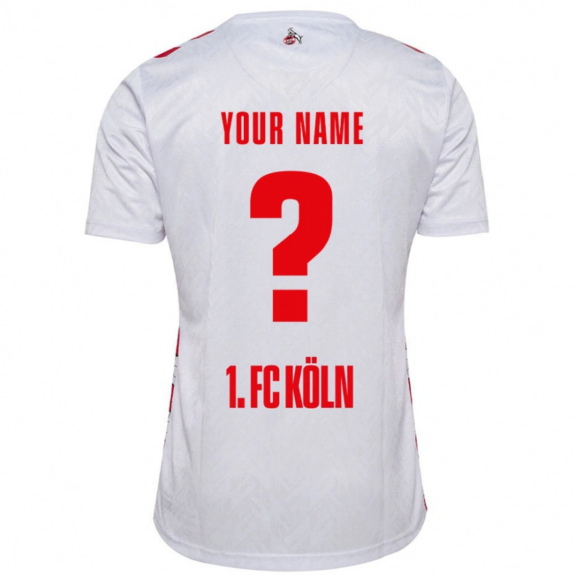 Danxen Kid Your Name #0 White Red Home Jersey 2024/25 T-Shirt