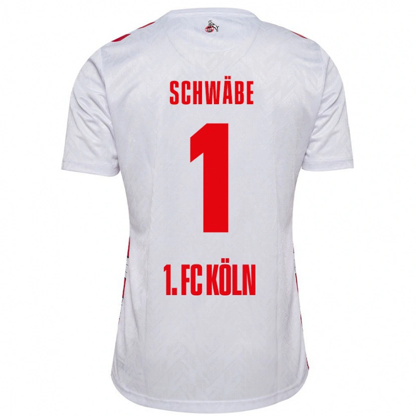 Danxen Kid Marvin Schwäbe #1 White Red Home Jersey 2024/25 T-Shirt