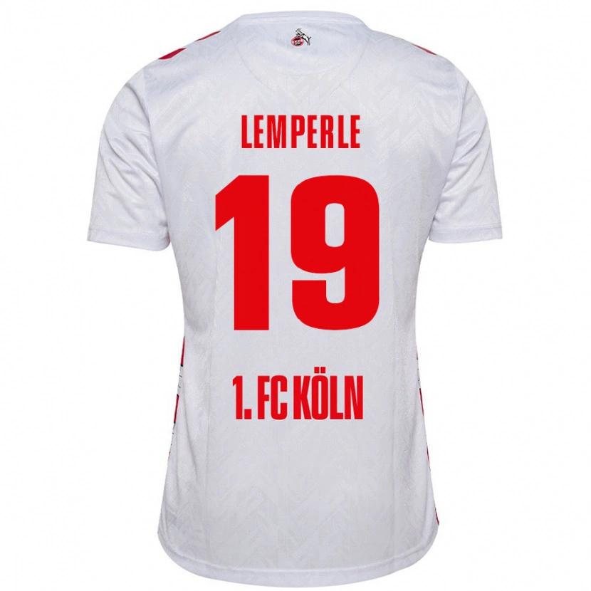 Danxen Kid Tim Lemperle #19 White Red Home Jersey 2024/25 T-Shirt