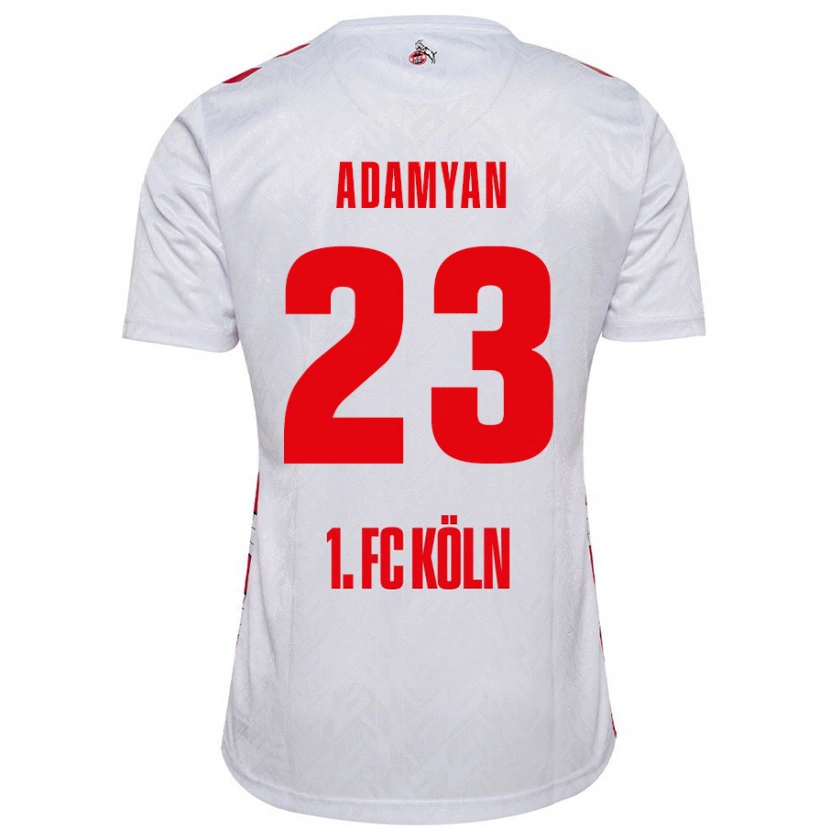 Danxen Kid Sargis Adamyan #23 White Red Home Jersey 2024/25 T-Shirt