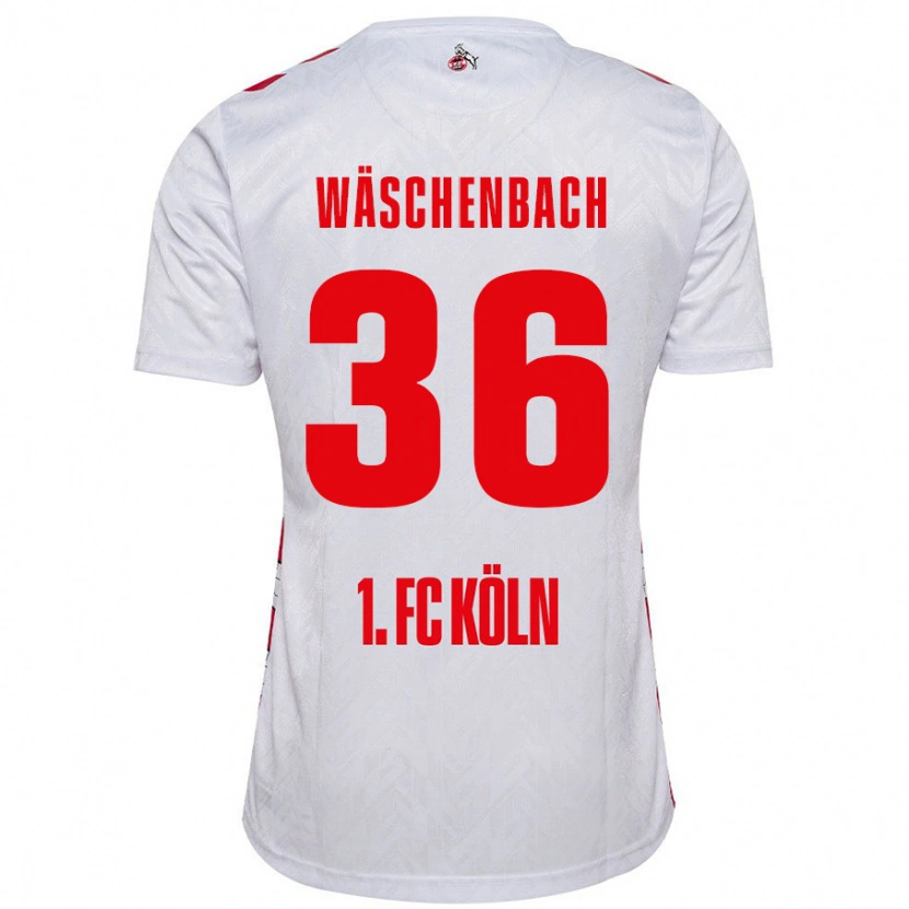 Danxen Kid Meiko Wäschenbach #36 White Red Home Jersey 2024/25 T-Shirt