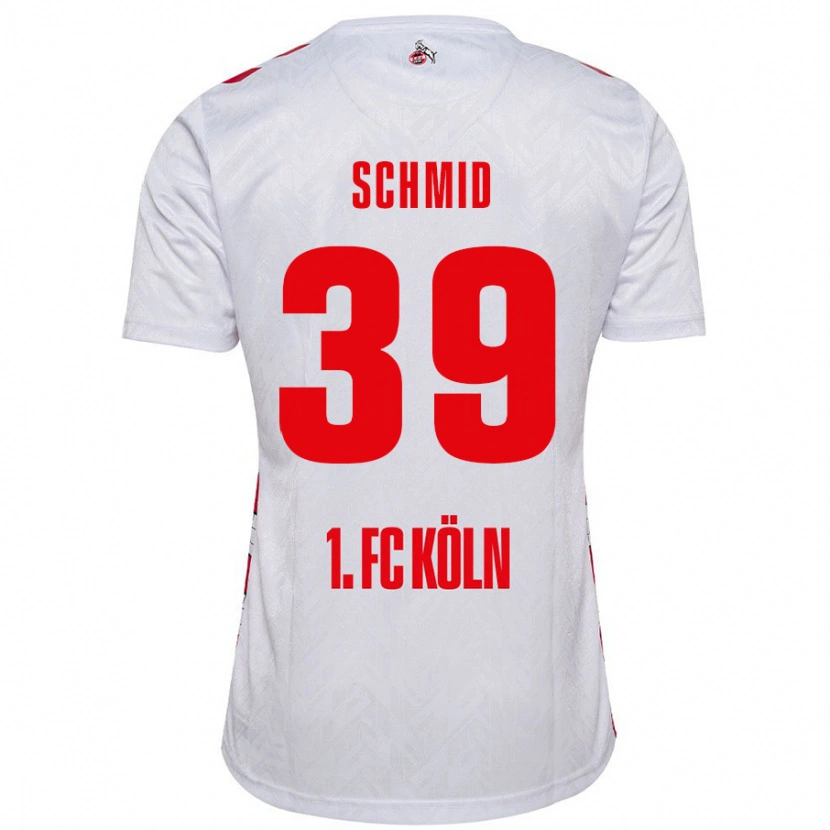 Danxen Kid Maximilian Schmid #39 White Red Home Jersey 2024/25 T-Shirt