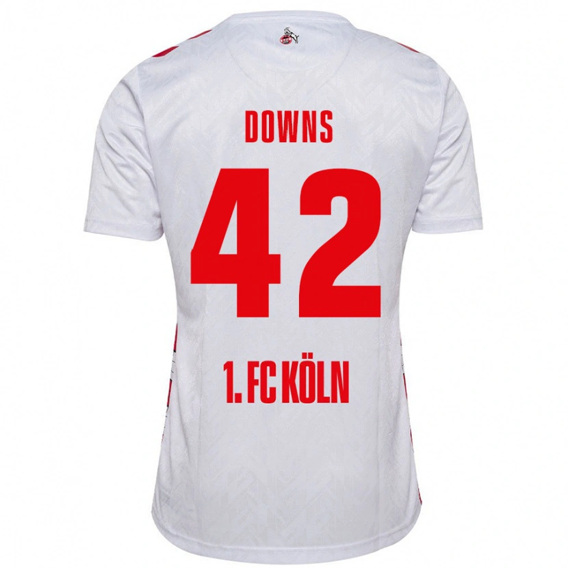 Danxen Kid Damion Downs #42 White Red Home Jersey 2024/25 T-Shirt