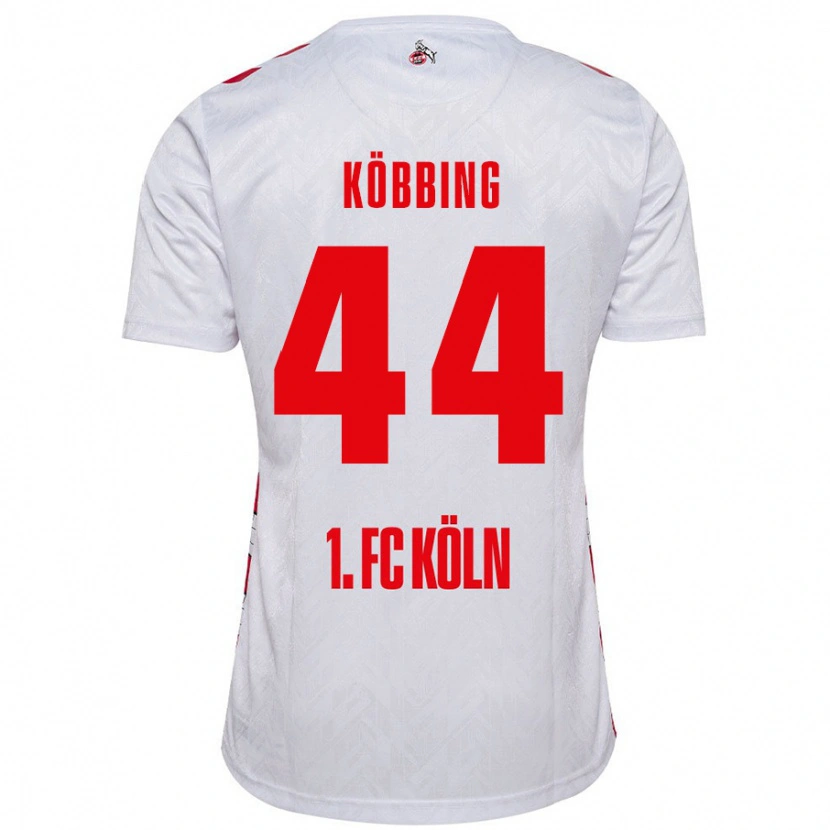 Danxen Kid Matthias Köbbing #44 White Red Home Jersey 2024/25 T-Shirt