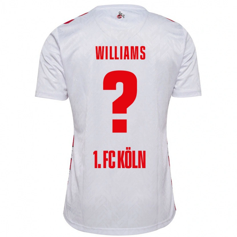 Danxen Kid Daniel Williams #0 White Red Home Jersey 2024/25 T-Shirt