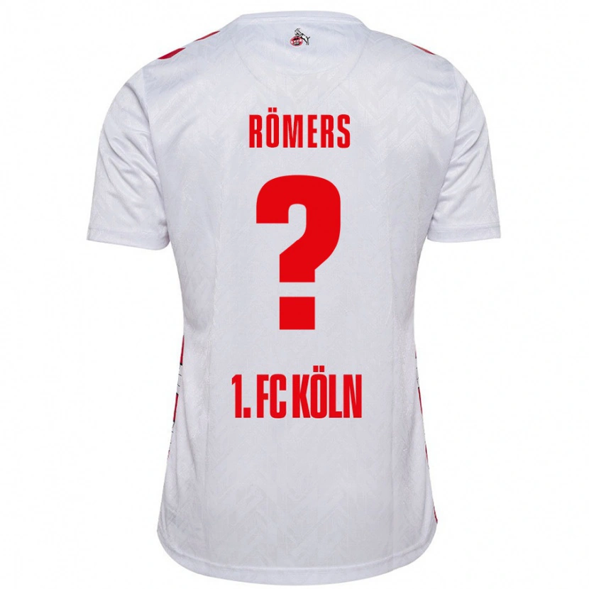 Danxen Kid Arian Römers #0 White Red Home Jersey 2024/25 T-Shirt