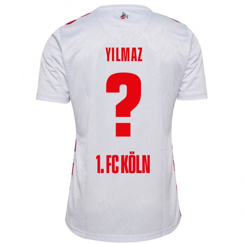 Danxen Kid Abdul-Malik Yilmaz #0 White Red Home Jersey 2024/25 T-Shirt