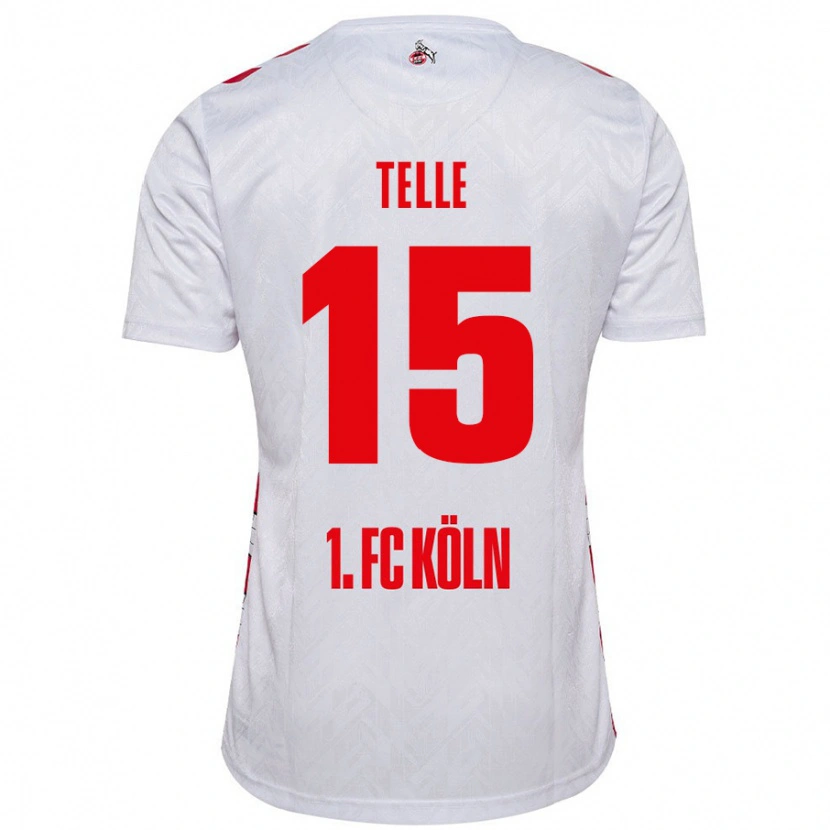 Danxen Kid Neo Telle #15 White Red Home Jersey 2024/25 T-Shirt