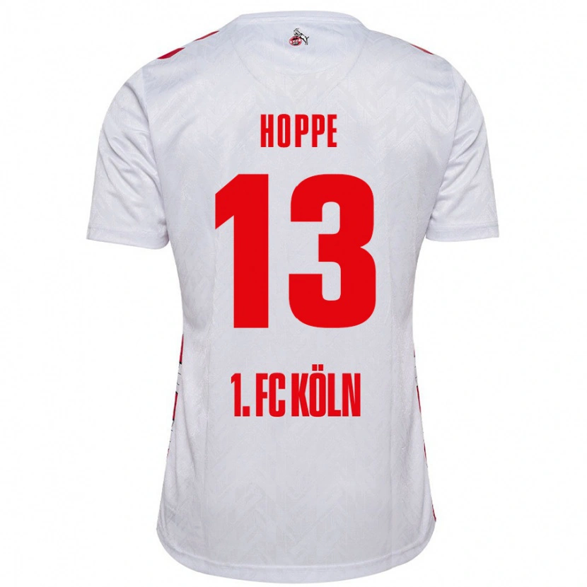 Danxen Kid Paula Hoppe #13 White Red Home Jersey 2024/25 T-Shirt