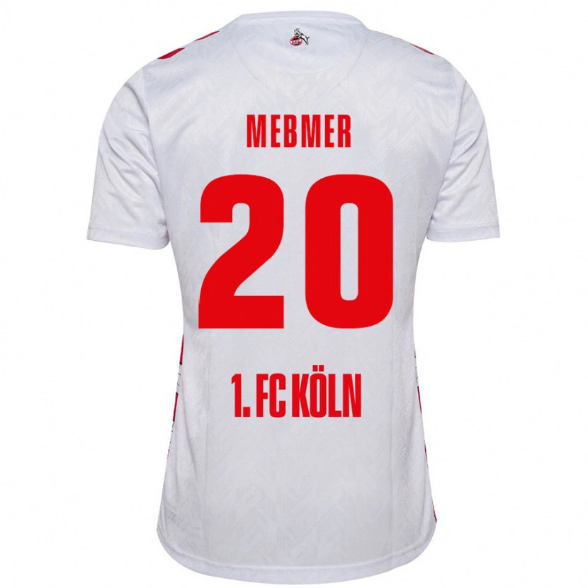 Danxen Kid Meike Meßmer #20 White Red Home Jersey 2024/25 T-Shirt