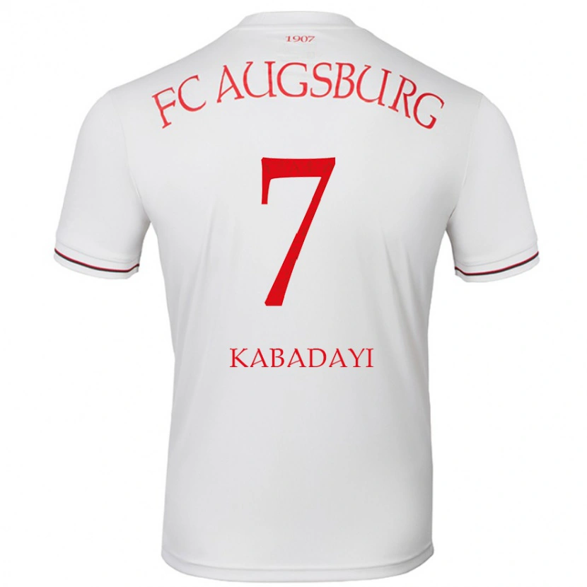 Danxen Kid Yusuf Kabadayi #7 White Home Jersey 2024/25 T-Shirt