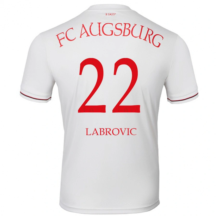 Danxen Kid Nediljko Labrovic #22 White Home Jersey 2024/25 T-Shirt