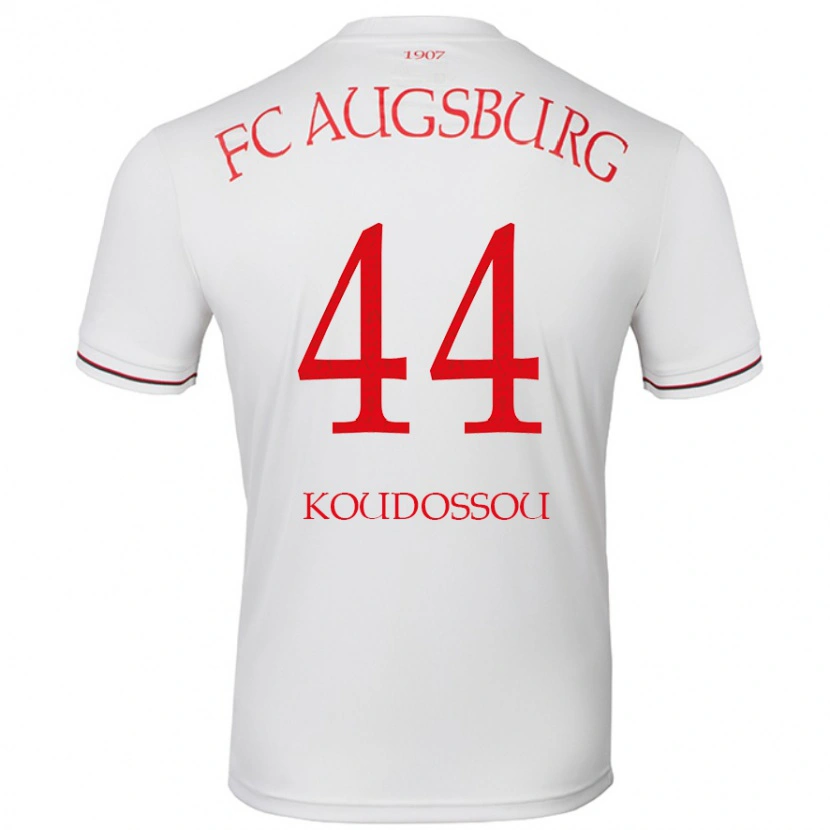 Danxen Kid Henri Koudossou #44 White Home Jersey 2024/25 T-Shirt