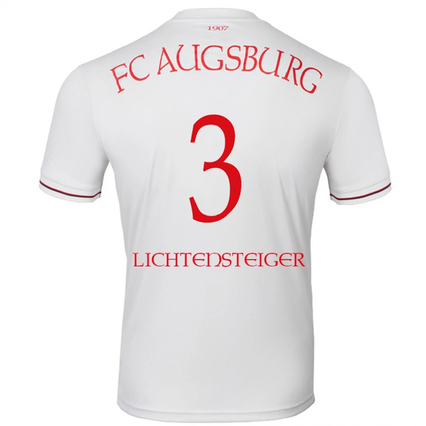 Danxen Kid David Lichtensteiger #3 White Home Jersey 2024/25 T-Shirt