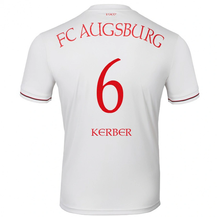 Danxen Kid Luca Kerber #6 White Home Jersey 2024/25 T-Shirt