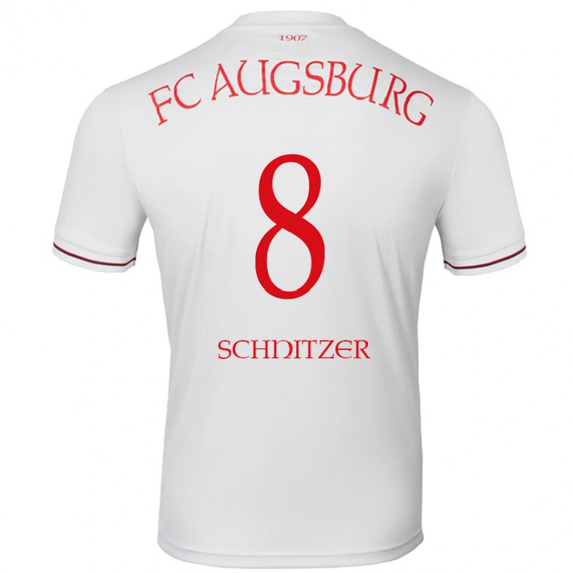 Danxen Kid Tim Schnitzer #8 White Home Jersey 2024/25 T-Shirt