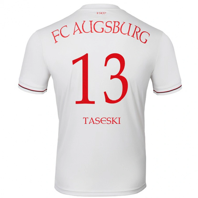 Danxen Kid Kristijan Taseski #13 White Home Jersey 2024/25 T-Shirt