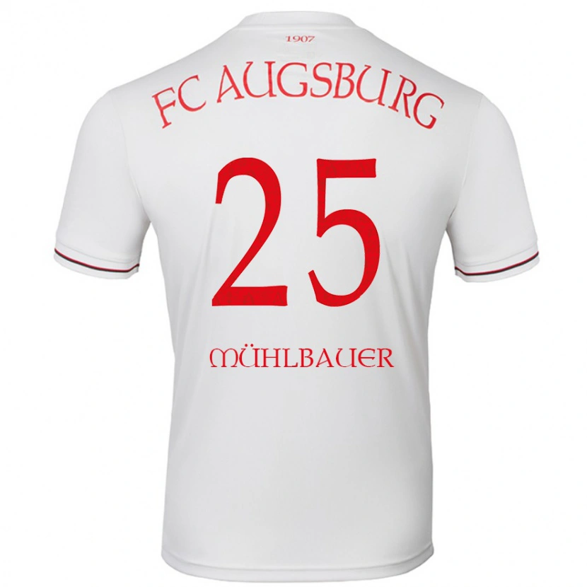 Danxen Kid Simon Mühlbauer #25 White Home Jersey 2024/25 T-Shirt