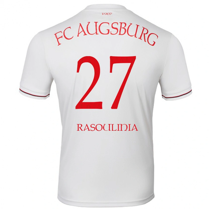 Danxen Kid Nick Rasoulinia #27 White Home Jersey 2024/25 T-Shirt