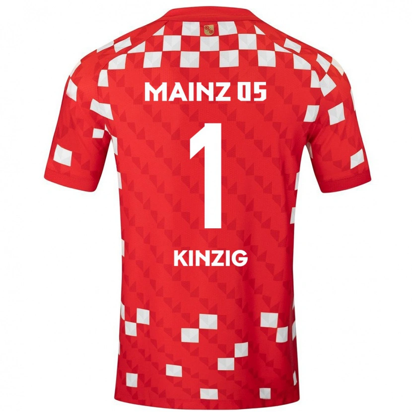 Danxen Kid Maximilian Kinzig #1 White Red Home Jersey 2024/25 T-Shirt