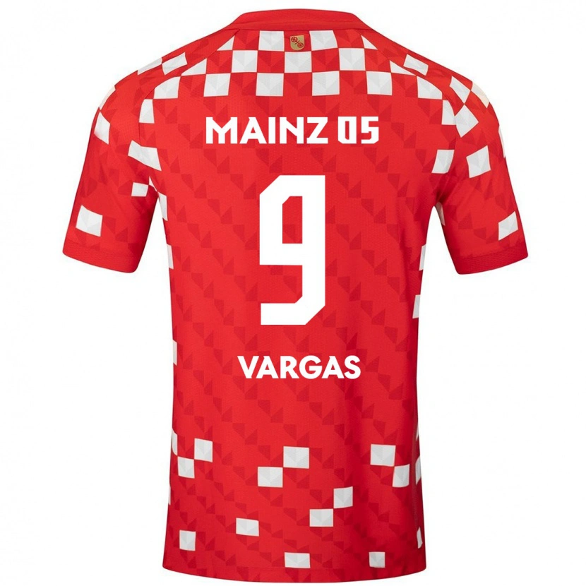 Danxen Kid Nayrobi Vargas #9 White Red Home Jersey 2024/25 T-Shirt