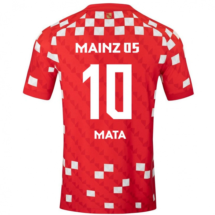 Danxen Kid Ken Mata #10 White Red Home Jersey 2024/25 T-Shirt