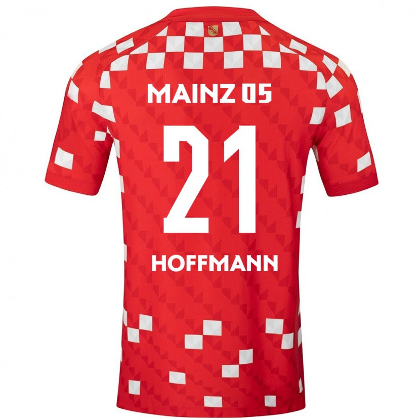 Danxen Kid Leon Hoffmann #21 White Red Home Jersey 2024/25 T-Shirt