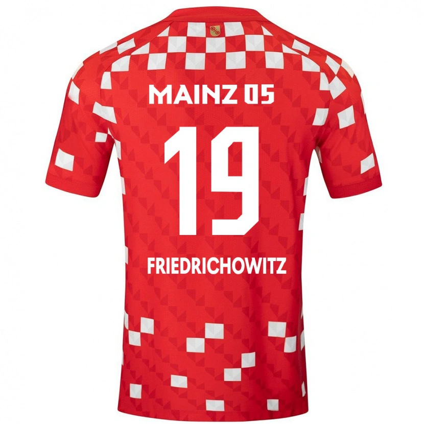 Danxen Kid Anna Friedrichowitz #19 White Red Home Jersey 2024/25 T-Shirt