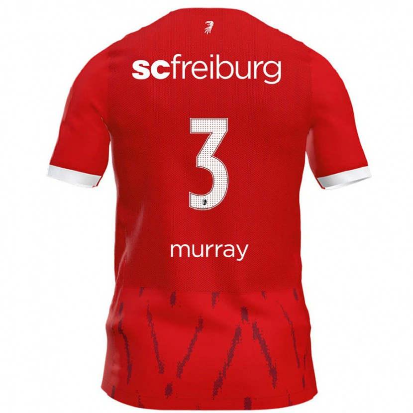 Danxen Kid Drew Murray #3 Red Home Jersey 2024/25 T-Shirt