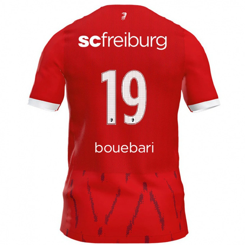 Danxen Kid Franci Bouebari #19 Red Home Jersey 2024/25 T-Shirt