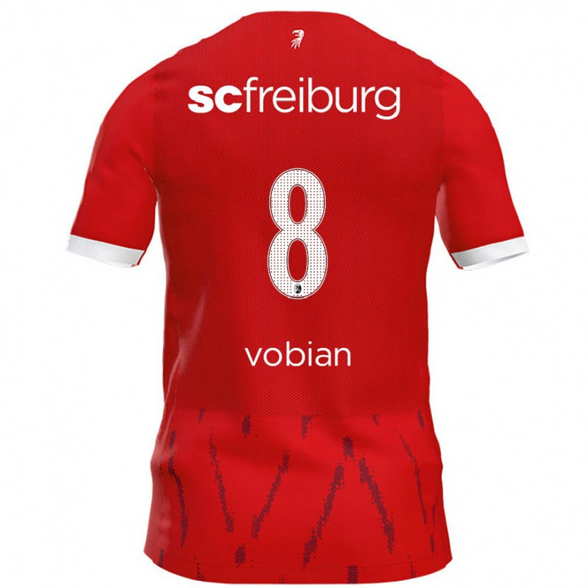 Danxen Kid Selina Vobian #8 Red Home Jersey 2024/25 T-Shirt