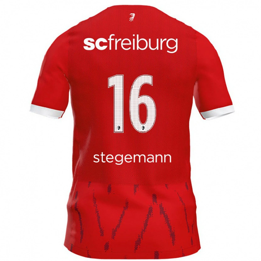 Danxen Kid Greta Stegemann #16 Red Home Jersey 2024/25 T-Shirt