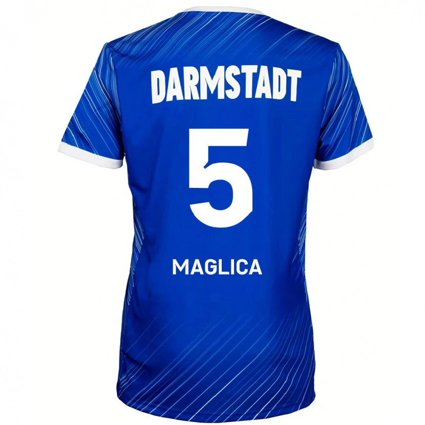 Danxen Kid Matej Maglica #5 Blue White Home Jersey 2024/25 T-Shirt