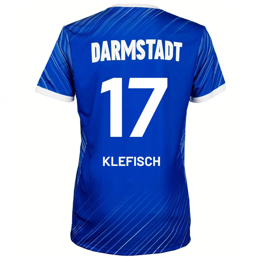 Danxen Kid Kai Klefisch #17 Blue White Home Jersey 2024/25 T-Shirt