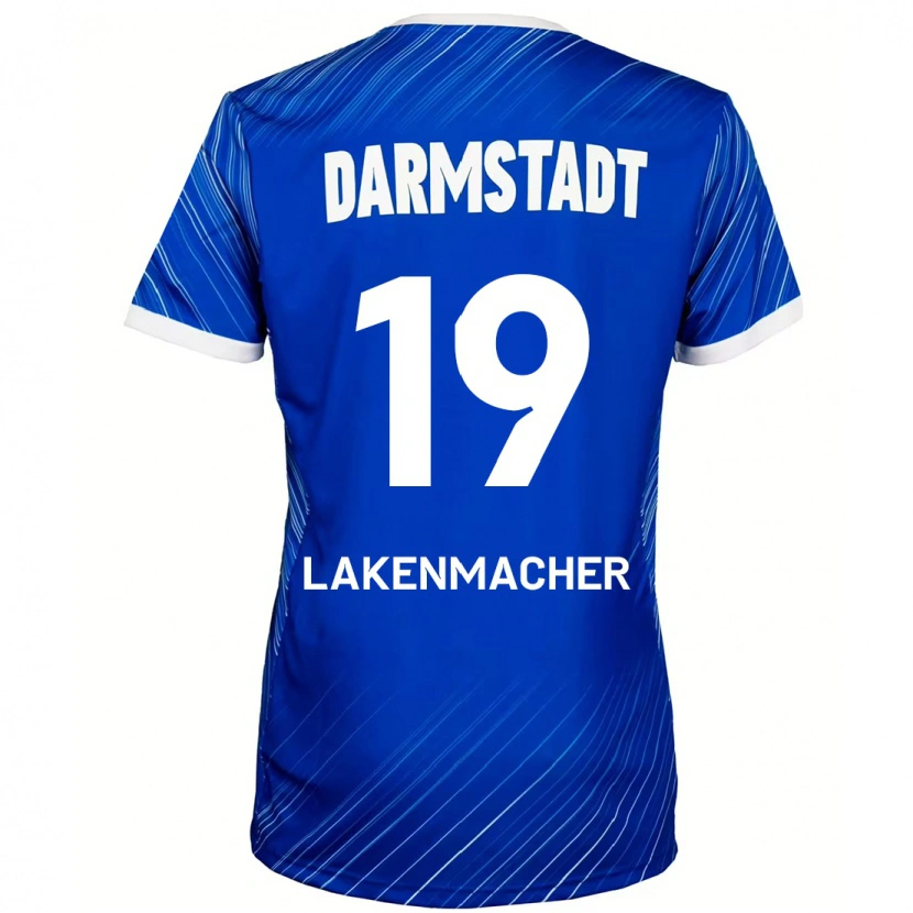 Danxen Kid Fynn Lakenmacher #19 Blue White Home Jersey 2024/25 T-Shirt